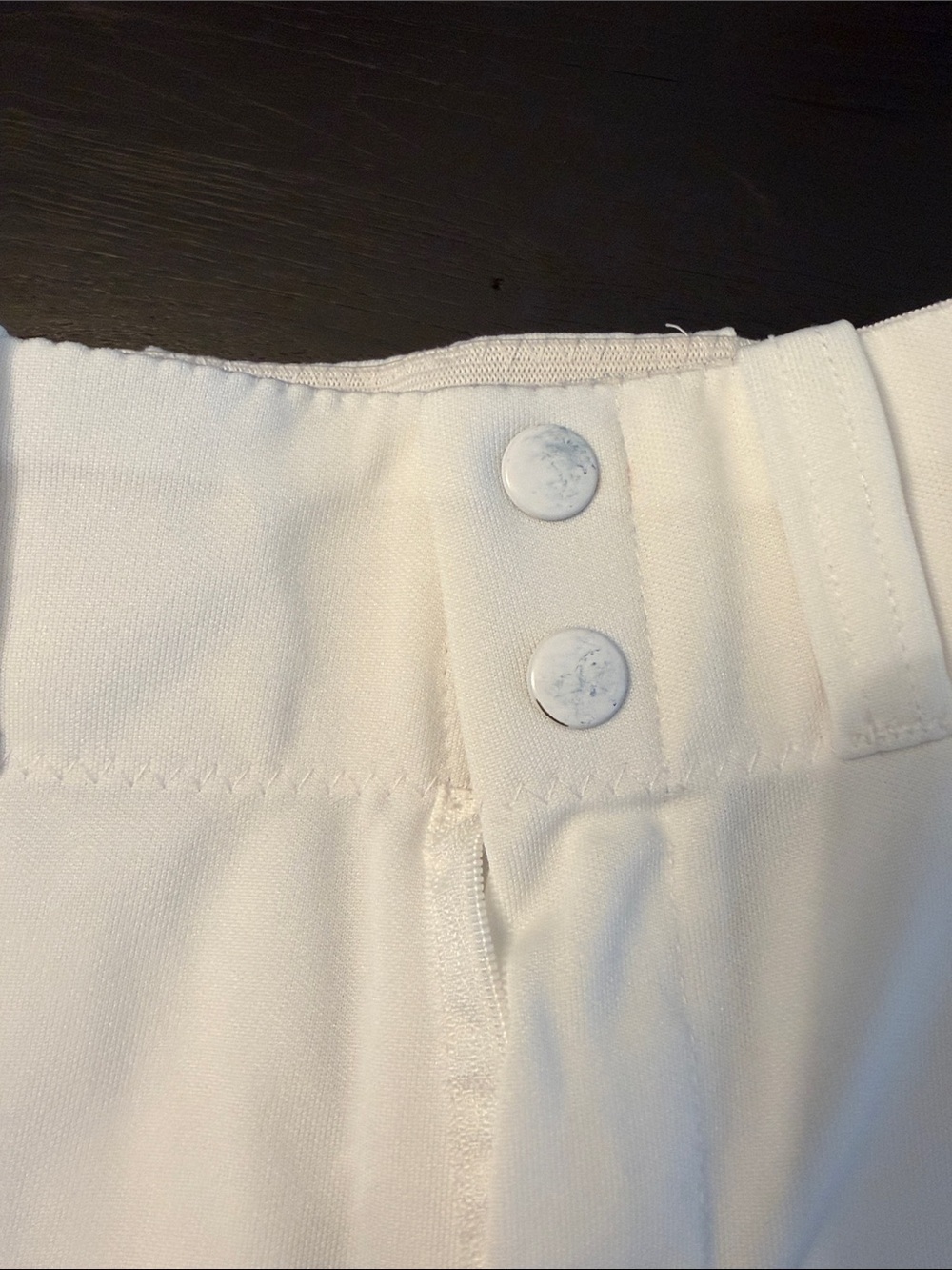 Youth White Baseball Pants - Youth small - used 1 season - Picture 6 of 9